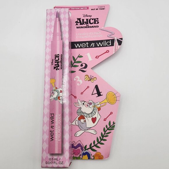 Disney Alice In Wonderland Wet n Wild Liquid Eyeliner Out Of Time! 1115873 New - Picture 2 of 6